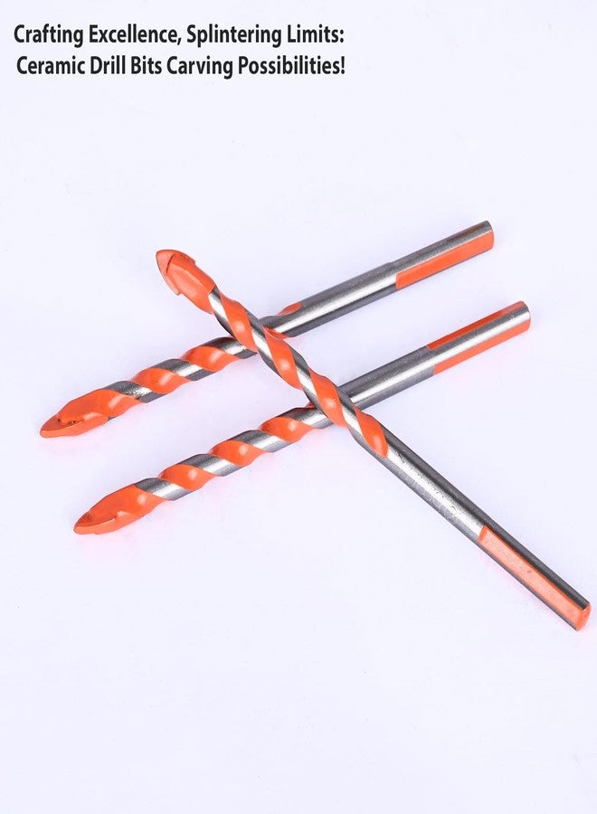 سيبتر مجموعة رؤوس مثقاب سيراميك من سيبتر، 10 قطع - 6 مم | رؤوس مثقاب متعددة المواد للبلاط، والخزف، والطوب، والخرسانة، والزجاج، والخشب، والبلاستيك | رأس كربيد متين لحفر دقيق - Image 4